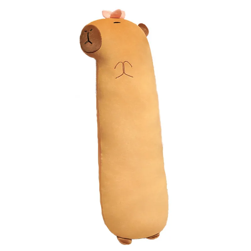 Caramel Bear Bolster Pillow wholesale OEM NH-C038 | Sleep Body Pillows by Noryvia Home