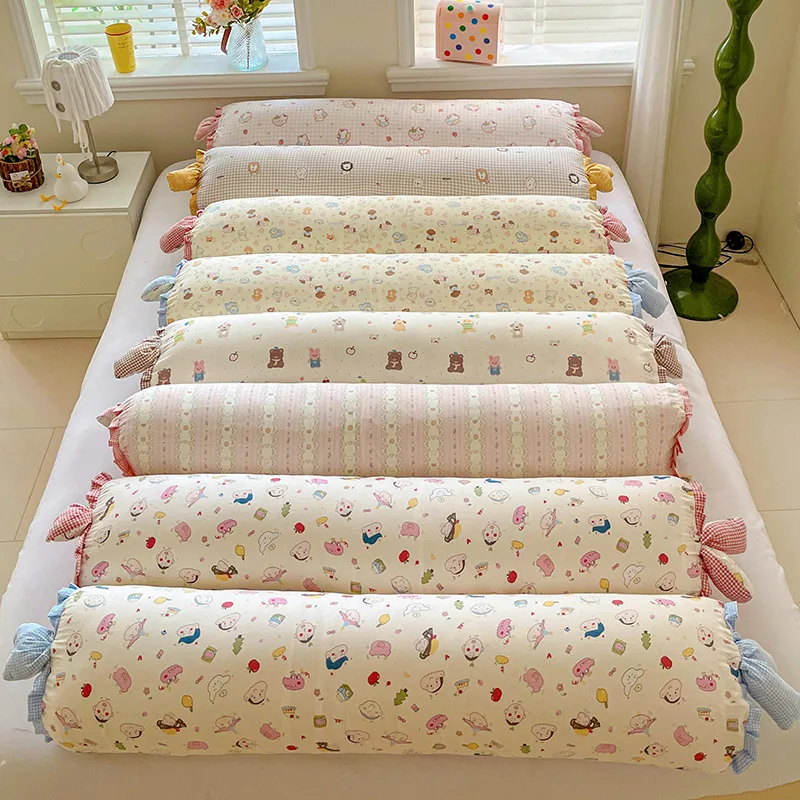Floral Long Bed Bolster Set wholesale OEM NH-C052 | Sleep Body Pillows by Noryvia Home
