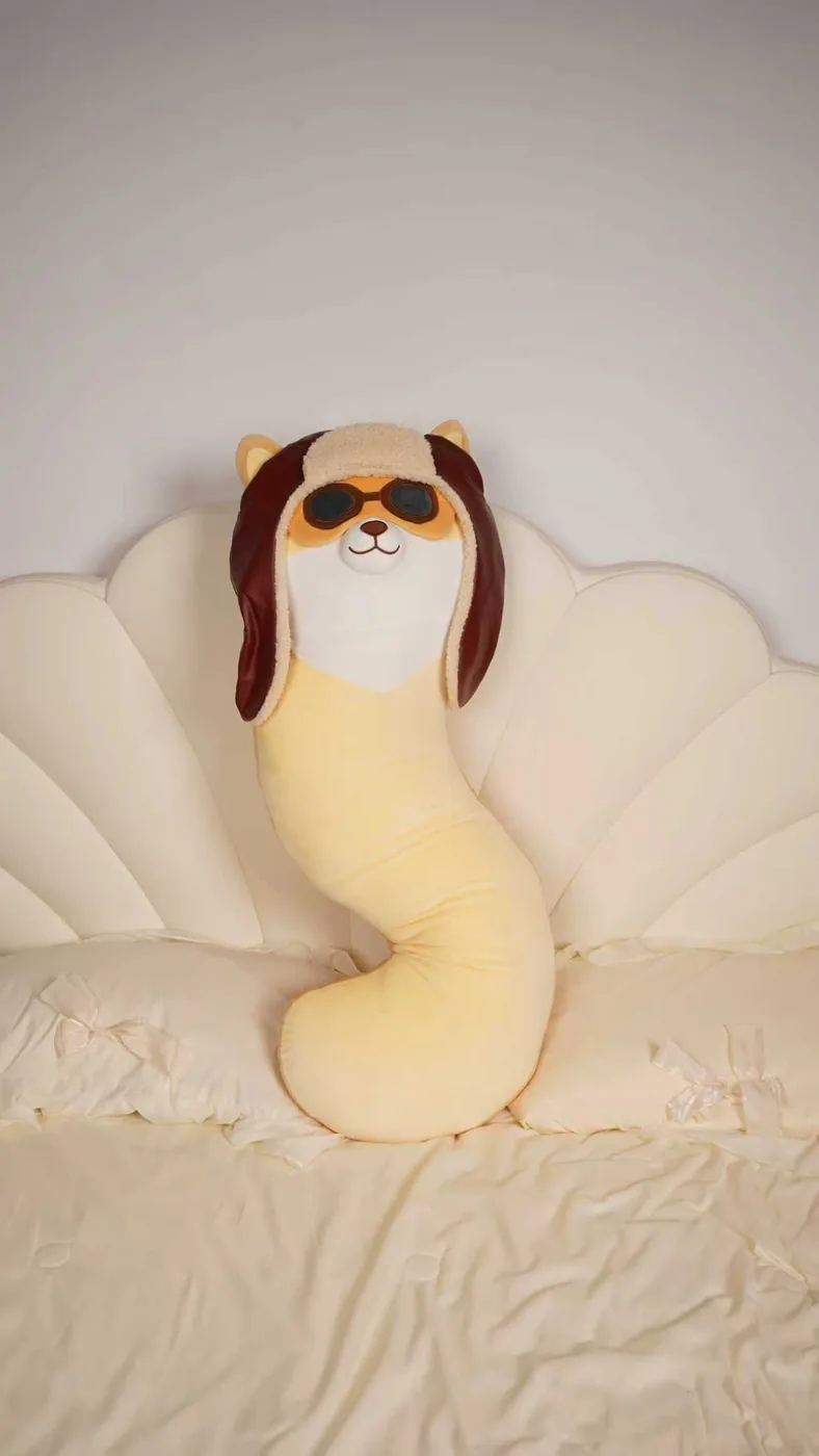 Puppy Long Body Pillow wholesale OEM NH-C073 | Sleep Body Pillows by Noryvia Home